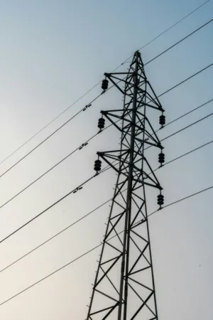 Power Line Tower