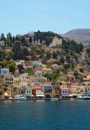 Greek Island Village