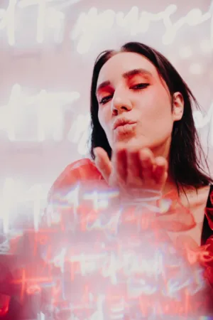 Blowing A Kiss