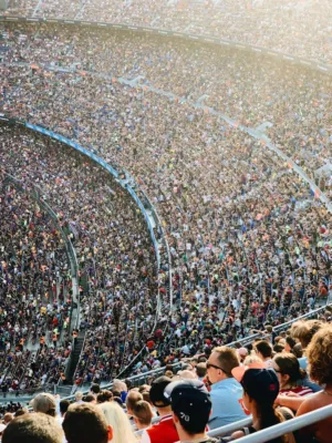Crowd At A Stadium