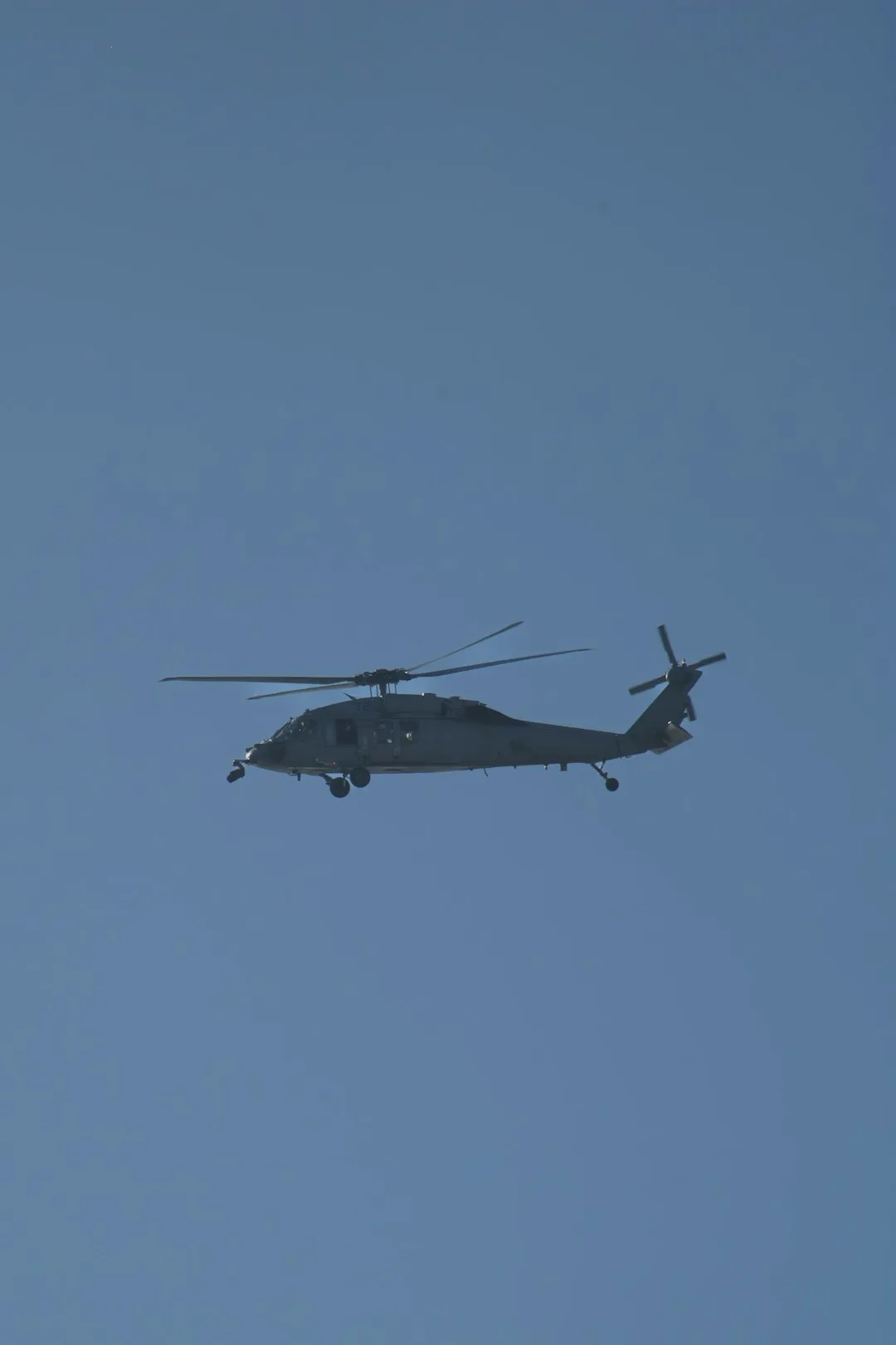 Helicopter In Flight