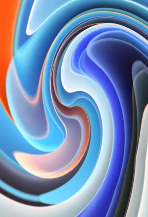Abstract Swirl Art