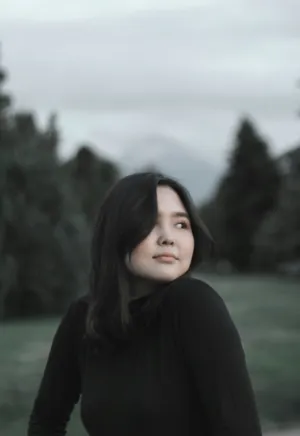 Portrait Of A Woman In Nature