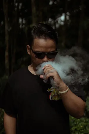 Man In Forest