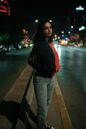 Urban Night Portrait