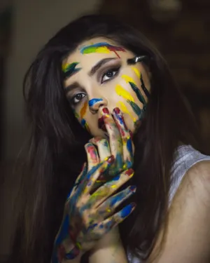 Colorful Artistic Portrait