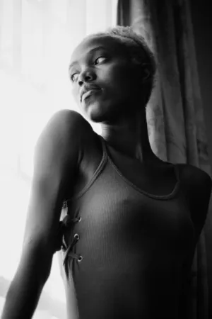 Black And White Portrait