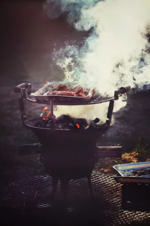 Grilling Meat