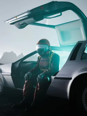 Cyberpunk Astronaut