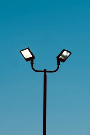 Street Light Against Clear Sky