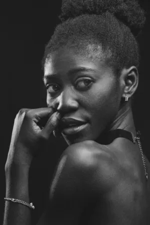 Black And White Portrait