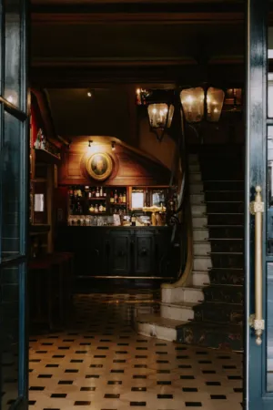 Vintage Bar Interior