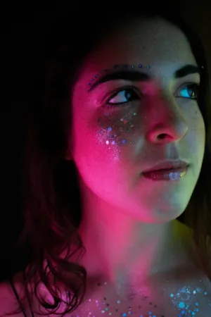 Glittering Portrait