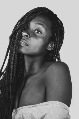 Black And White Portrait