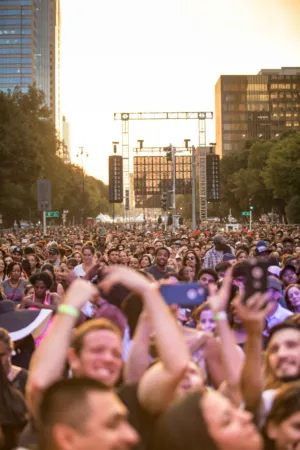 Crowd At Outdoor Concert