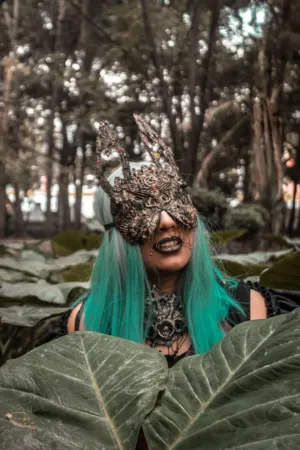 Gothic Masked Model