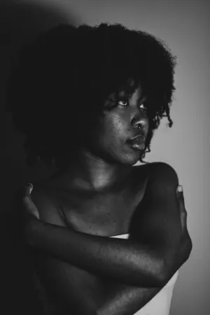 Black And White Portrait