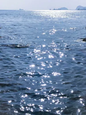 Shimmering Ocean