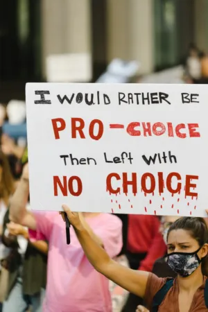 Pro-Choice Protest Sign