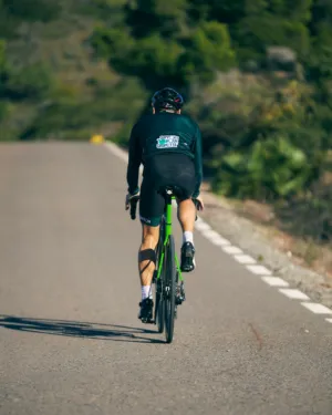 Cyclist On Road