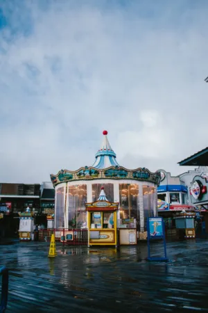 Amusement Park Carousel