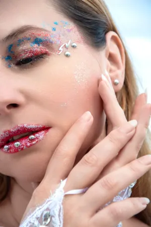Glittery Makeup