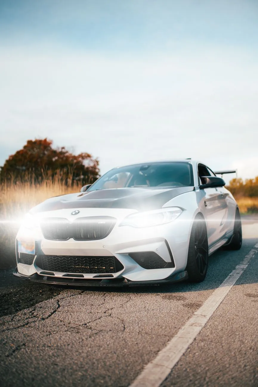 White Bmw M2 Competition