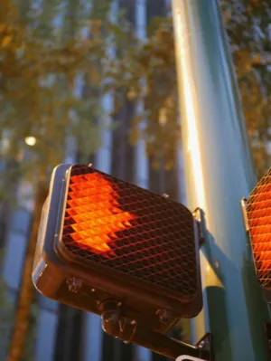 Traffic Light At Night