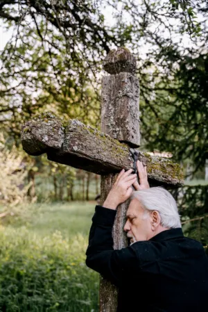 Man And Cross