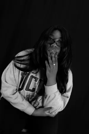Black And White Portrait