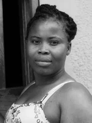 Black And White Portrait