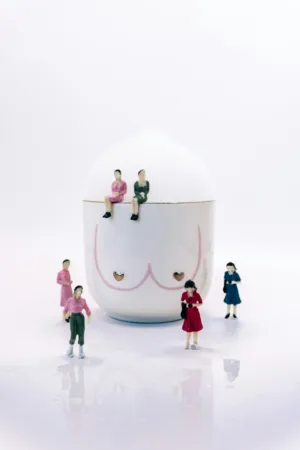 Miniature Figures And A Unique Cup