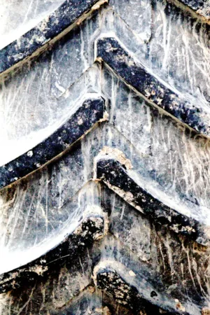 Worn Tire Tread
