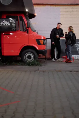Red Food Truck