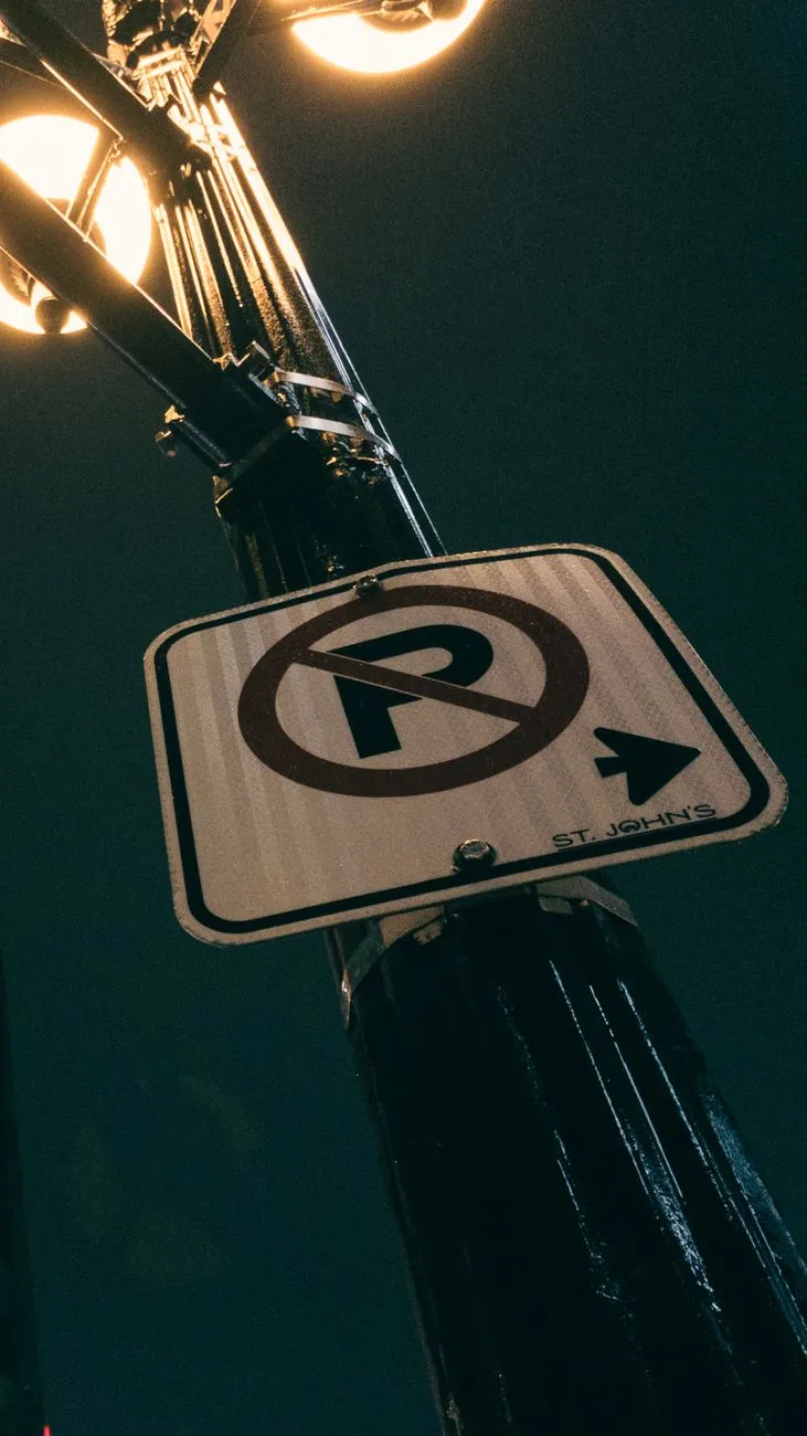 No Parking Sign