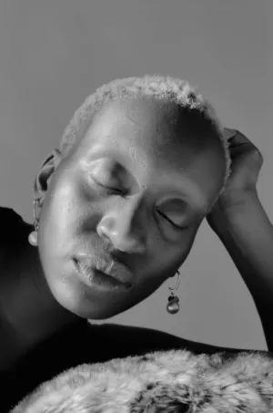 Black And White Portrait