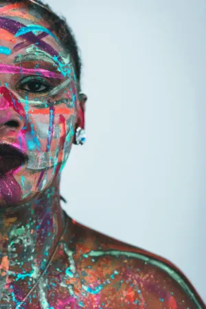 Colorful Artistic Portrait