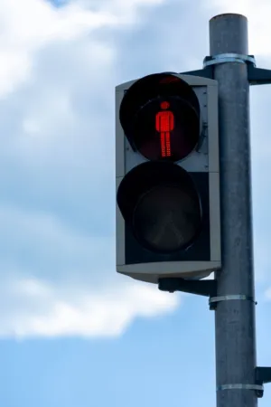 Red Pedestrian Signal