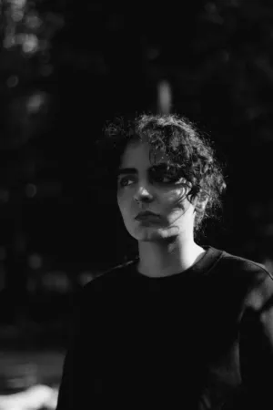 Black And White Portrait