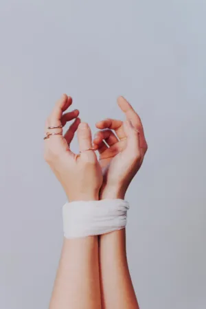 Hands With Bandage