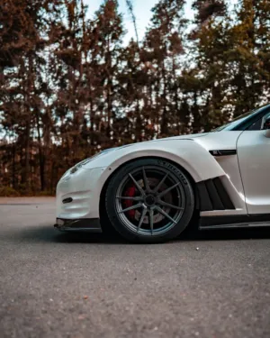 White Sports Car