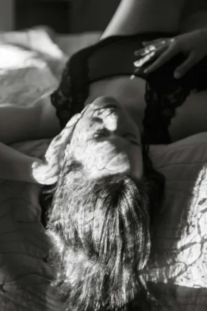 Lying On Bed