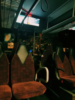 Empty Bus Interior