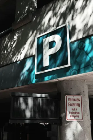 Parking Garage Entrance