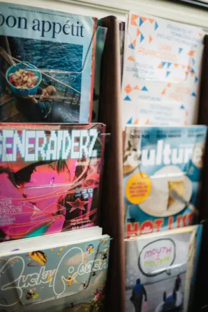 Magazine Rack Display