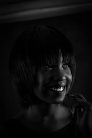 Black And White Portrait