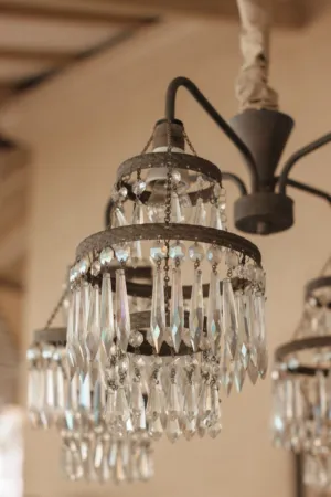 Vintage Crystal Chandelier
