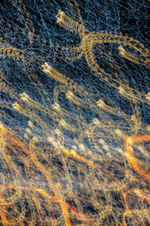 Abstract Light Trails