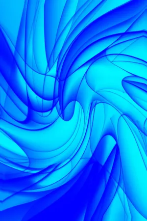 Blue Abstract Art