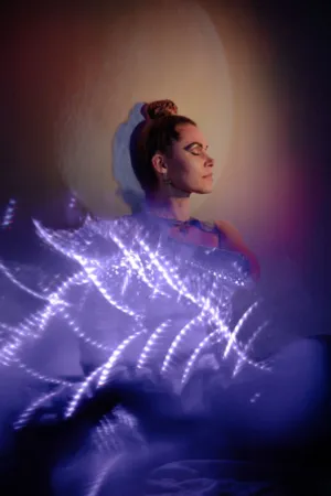 Light Art Portrait
